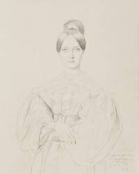 Portrait of Madame Thiers (Jean-Auguste-Dominique Ingres) - Muzeo.com