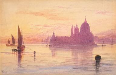 Santa Maria della Salute (Edward Lear) - Muzeo.com