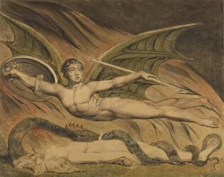 Satan Exulting over Eve (William Blake) - Muzeo.com