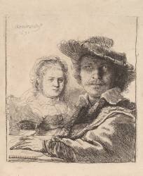 Self Portrait with Saskia (Rembrandt) - Muzeo.com