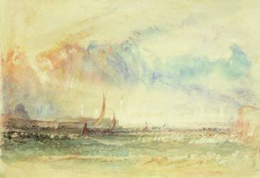 Storm at Sunset (Joseph Mallord William Turner) - Muzeo.com