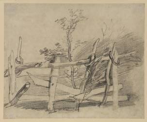 Study of an old hurdle (Thomas Gainsborough) - Muzeo.com