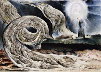The circle of the lustful or The lovers' whirlwind (William Blake) - Muzeo.com