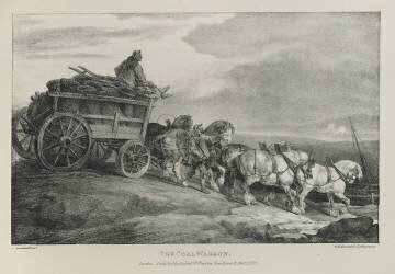 The Coal Waggon (Théodore Géricault) - Muzeo.com