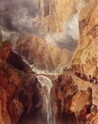 The Devil's Bridge (Joseph Mallord William Turner) - Muzeo.com