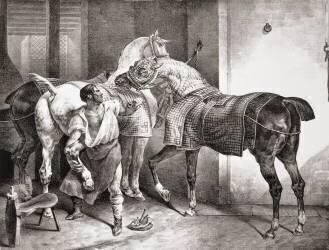 The Farrier (Théodore Géricault) - Muzeo.com
