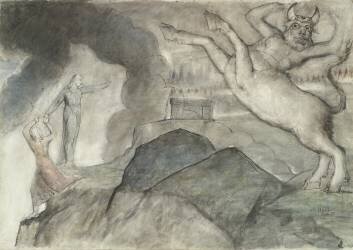 The Minotaur (William Blake) - Muzeo.com