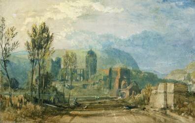 Tours, Sunset: Looking Backwards (Joseph Mallord William Turner) - Muzeo.com