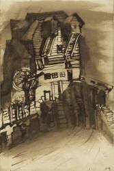 Vieux pont-moulin de Hampton Court (Victor Hugo) - Muzeo.com