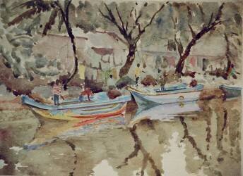 Dutch canal (Wilson Clive) - Muzeo.com