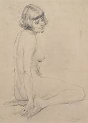 Female nude (Albert Williams) - Muzeo.com