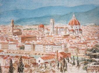 From San Miniato al Monte (Wilson Clive) - Muzeo.com