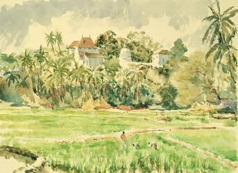 Lankatilaka from the paddy fields (Wilson Clive) - Muzeo.com