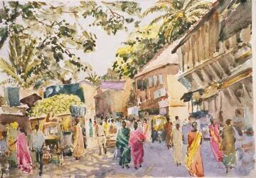 Shopping in Gujarati Rd (Wilson Clive) - Muzeo.com