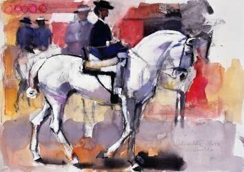 Side-saddle at the Feria de Sevilla (Mark Adlington) - Muzeo.com
