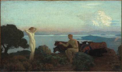 Jugement de Pâris (Emile René Ménard) - Muzeo.com