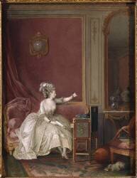 La consolation de l'absence (Nicolas Lavreince) - Muzeo.com
