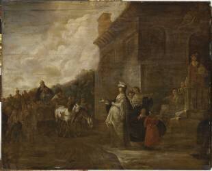 La fille de Jephté (Gerrit de Wet) - Muzeo.com