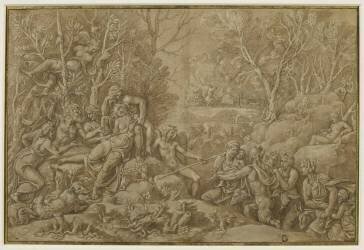 La Mort de Procris (Giulio Romano (d'après)) - Muzeo.com