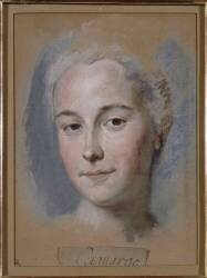 Marie-Anne de Cupis, dite Mademoiselle Camargo (1710-1770) (Quentin de La Tour) - Muzeo.com