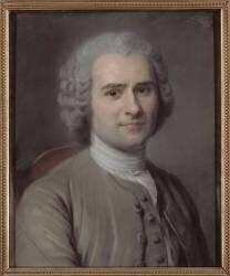 Portrait de Jean-Jacques Rousseau (1712-1778), philosophe (Charles Escot) - Muzeo.com