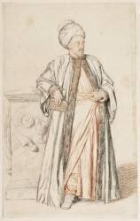 Portrait de l'archéologue et théologien Richard Pococke (Jean-Etienne Liotard) - Muzeo.com