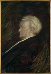 Portrait de Richard Wagner (1813-1883), compositeur (Charles de Groux) - Muzeo.com