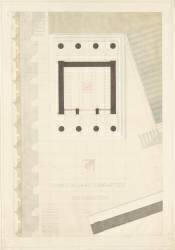 Temple de la Victoire aptère à Athènes, façade principale (Louis Boitte) - Muzeo.com