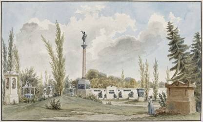 Vue du jardin du Musée des Monuments Français (Alexandre Lenoir) - Muzeo.com