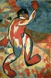 A Bather (Kazimir Malevitch) - Muzeo.com