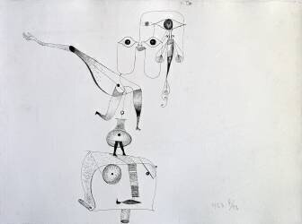 A Caprice of Balance (Ein Gleichgewicht-Capriccio ou Balance Capriccio) (Paul Klee) - Muzeo.com