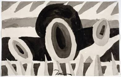 Abstract Landscape (Arthur Dove) - Muzeo.com