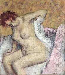 After the Bath (Edgar Degas) - Muzeo.com