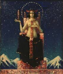 Allegorical female figure (Melchior Lechter) - Muzeo.com