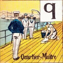 ALPHABET DES METIERS : Quartier-maitre (Quartier maitre). (anonymous) - Muzeo.com