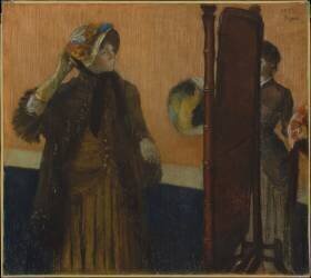 At the Milliner's (Edgar Degas) - Muzeo.com