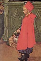 Bringing Home the Shopping (Carl Larsson) - Muzeo.com