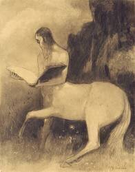 Centaure Lisant (Odilon Redon) - Muzeo.com