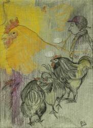 Chickens (Paul Serusier) - Muzeo.com