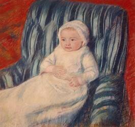 Child on a Sofa : Miss Lucie Berard (Mary Cassatt) - Muzeo.com