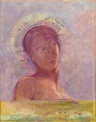 Closed Eyes (Odilon Redon) - Muzeo.com