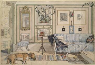 Cosy Corner (Carl Larsson) - Muzeo.com