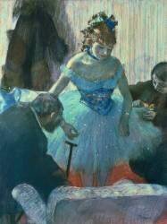Dancer in her dressing room (Edgar Degas) - Muzeo.com