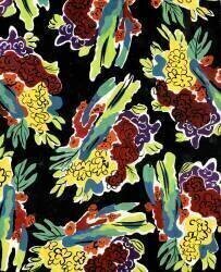 Decorative Composition, individual flowers (Alexandra Exter) - Muzeo.com