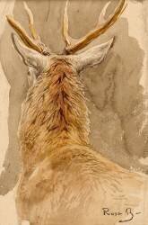 Etude de cerf (Rosa Bonheur) - Muzeo.com