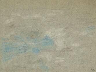 Etude de nuages (Eugène Boudin) - Muzeo.com