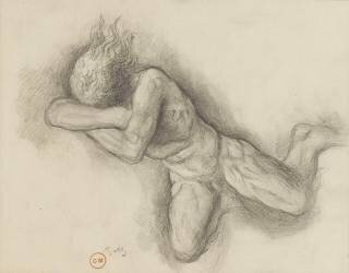 Etude pour Jupiter et Sémélé (Gustave Moreau) - Muzeo.com