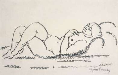 Female Nude (Alexej von Jawlensky) - Muzeo.com