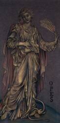 Finished study for Opes (Evelyn de Morgan) - Muzeo.com