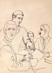 Friends (Roger de La Fresnaye) - Muzeo.com